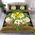 Hawaii Kanaka Maoli Bedding Set - Polynesian Gold Patterns Collection Black - Polynesian Pride