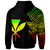 Hawaii Kanaka Maoli Custom Personalized Hoodie Flash Style Reggae - Polynesian Pride