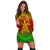 Kanaka Maoli Turtle Polynesian Hoodie Dress - AH - Polynesian Pride