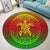 Kanaka Maoli Turtle Polynesian Round Carpet - AH - Polynesian Pride