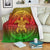 Kanaka Maoli Turtle Polynesian Premium Blankets - AH White - Polynesian Pride