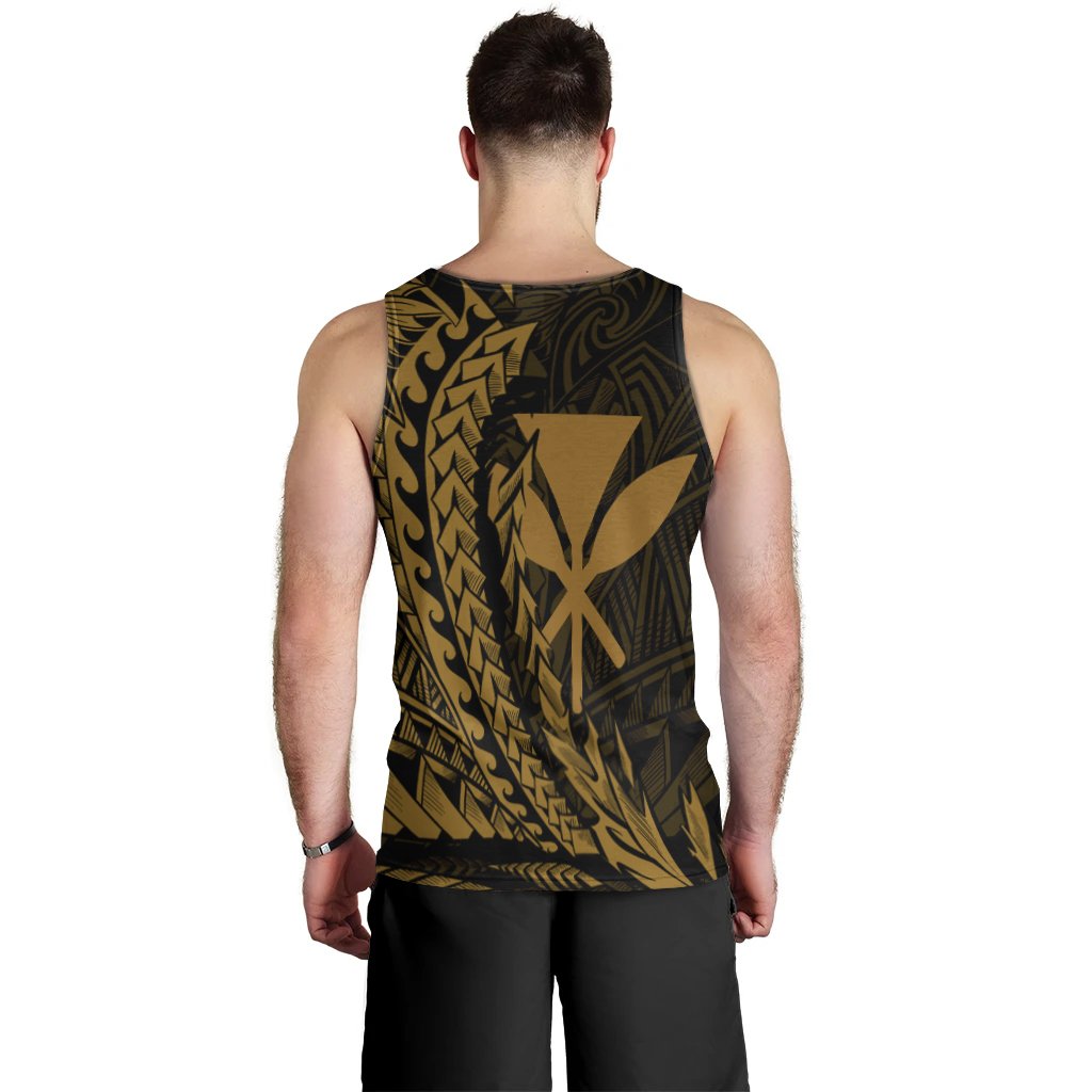 Hawaii Kanaka Maoli Men's Tank Top - Wings Style - Polynesian Pride