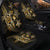 Kanaka Map Hibiscus Plumeria Turtle Art Gold Polynesian Car Seat Covers - AH - Polynesian Pride