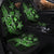 Kanaka Map Hibiscus Plumeria Turtle Art Green Polynesian Car Seat Covers - AH - Polynesian Pride