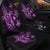 Kanaka Map Hibiscus Plumeria Turtle Art Pink Polynesian Car Seat Covers - AH - Polynesian Pride