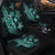 Kanaka Map Hibiscus Plumeria Turtle Art Turquoise Polynesian Car Seat Covers - AH - Polynesian Pride