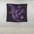 Kanaka Map Hibiscus Plumeria Turtle Art Violet Polynesian Tapestry - AH - Polynesian Pride