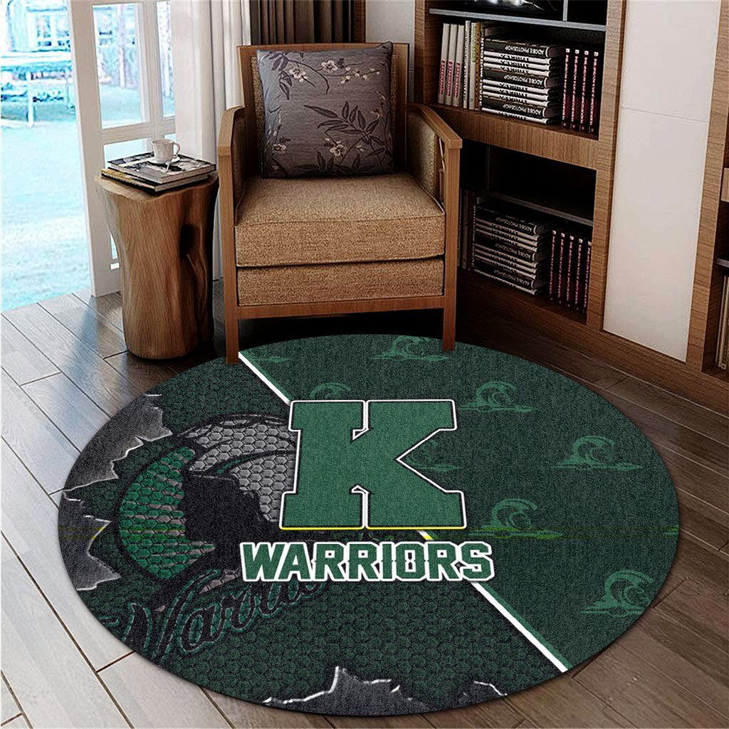 Hawaii - Kapaa High Round Carpet - AH Round Carpet Green - Polynesian Pride