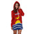 Kiribati Hoodie Dress Flag Style LT7 - Polynesian Pride