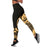 Kiribati Polynesian Leggings - Polynesian Tattoo Gold Version - Polynesian Pride