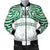 hawaiiMen's Bomber Jacket - Kanaka Konawaena High School Men's Bomber Jacket Demodern Style AH White - Polynesian Pride