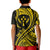 Custom Kosrae Polo Shirt Federated States of Micronesia Gold Wave Style LT9 - Polynesian Pride