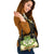 Kosrae Shoulder Handbag - Polynesian Gold Patterns Collection - Polynesian Pride