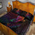 Kosrae State Quilt Bed Set - Butterfly Polynesian Style - Polynesian Pride