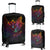 Kosrae State Luggage Covers - Butterfly Polynesian Style Black - Polynesian Pride