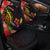 Kosrae State Car Seat Cover - Tropical Hippie Style Universal Fit Black - Polynesian Pride