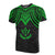 Kosrae Custom T Shirt Micronesian Pattern Green Armor Style Unisex Green - Polynesian Pride