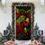 Kosrae Door Cover Turtle Hibiscus Reggae - Polynesian Pride