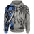 Kosrae Hoodie Classical Coconut Tree Unisex Gray - Polynesian Pride