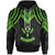 Kosrae Hoodie Polynesian Armor Style Green Unisex Green - Polynesian Pride