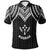 Kosrae Polo Shirt Polynesian Armor Style Black Unisex Black - Polynesian Pride