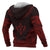 Kosrae Polynesian Chief Custom Hoodie Red Version - Polynesian Pride