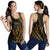 Kosrae Women's Racerback Tank - Wings Style Black - Polynesian Pride