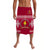 Beulah College Lavalava Ngatu Pattern Tonga Ver.02 LT13 Lavalava One Size Maroon - Polynesian Pride