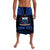 Custom Samoa Tatau Lavalava Blue Polynesian Ula Nifo LT13 Blue - Polynesian Pride