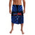 Samoa Tatau Lavalava Blue Polynesian Ula Nifo LT13 Blue - Polynesian Pride