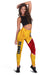 The Kumuls PNG Leggings Papua New Guinea Polynesian Dynamic Style LT14 Yellow - Polynesian Pride