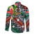 (Custom Personalised) Vanuatu Penama Hawaii Long Sleeve Button Shirt Independence Be Proud LT8 - Polynesian Pride