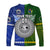 (Custom Personalised) Samoa And Cook Islands Long Sleeve Shirt Together LT8 - Polynesian Pride