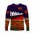 (Custom Personalised) New Zealand Maori ANZAC Long Sleeve Shirt Poppy Vibes - Purple LT8 Unisex Purple - Polynesian Pride