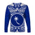 (Custom Personalised) Chuuk Long Sleeve Shirt Micronesia Simple Pattern LT13 - Polynesian Pride