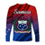 (Custom Personalised) Samoa Long Sleeve Shirt Style Gradient Sporty Original LT13 - Polynesian Pride