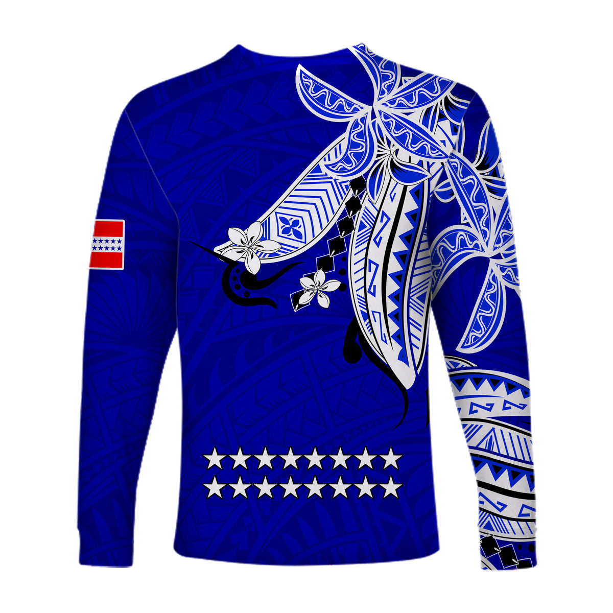 (Custom Personalised) Tuamotu Archipelago Long Sleeve Shirt Polynesian Pattern Islands French Polynesia LT13 - Polynesian Pride