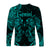 Gemini Zodiac Polynesian Long Sleeve Shirt Unique Style - Turquoise LT8 - Polynesian Pride