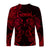 Gemini Zodiac Polynesian Long Sleeve Shirt Unique Style - Red LT8 - Polynesian Pride