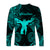 Ophiuchus Zodiac Polynesian Long Sleeve Shirt Unique Style - Turquoise LT8 - Polynesian Pride