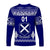 (Custom Personalised) St. Andrew's High School Long Sleeve Shirt Simple Tongan Kupesi LT8 - Polynesian Pride