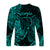 Scorpio Zodiac Polynesian Long Sleeve Shirt Unique Style - Turquoise LT8 - Polynesian Pride