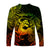 Sagittarius Zodiac Polynesian Long Sleeve Shirt Unique Style - Reggae LT8 - Polynesian Pride