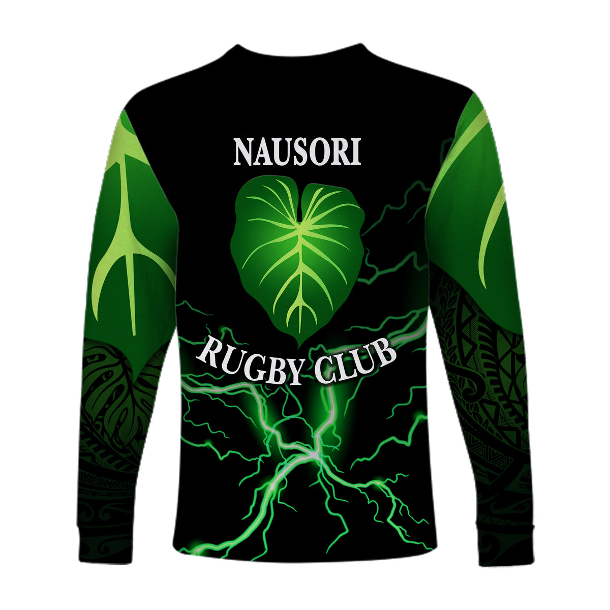 Fiji Nausori Rugby Long Sleeve Shirts Simple Style LT8 - Polynesian Pride