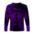 Virgo Zodiac Polynesian Long Sleeve Shirt Unique Style - Purple LT8 Unisex Purple - Polynesian Pride