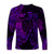 (Custom Personalised) Scorpio Zodiac Polynesian Long Sleeve Shirt Unique Style - Purple LT8 - Polynesian Pride