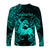 Sagittarius Zodiac Polynesian Long Sleeve Shirt Unique Style - Turquoise LT8 - Polynesian Pride