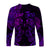 (Custom Personalised) Gemini Zodiac Polynesian Long Sleeve Shirt Unique Style - Purple LT8 - Polynesian Pride