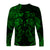 (Custom Personalised) Gemini Zodiac Polynesian Long Sleeve Shirt Unique Style - Green LT8 - Polynesian Pride