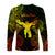 Ophiuchus Zodiac Polynesian Long Sleeve Shirt Unique Style - Reggae LT8 - Polynesian Pride